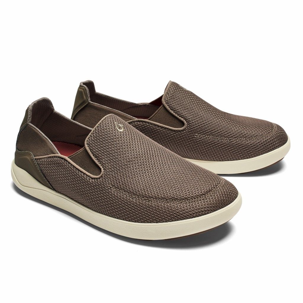 Olukai Men's Nohea Pae Slip On Shoe - Mustang US761-450